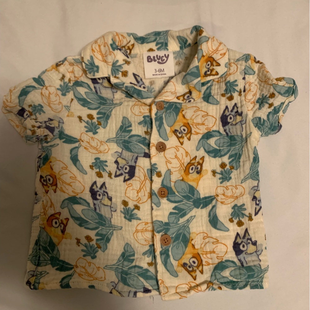 Kids' Floral Print Shirt